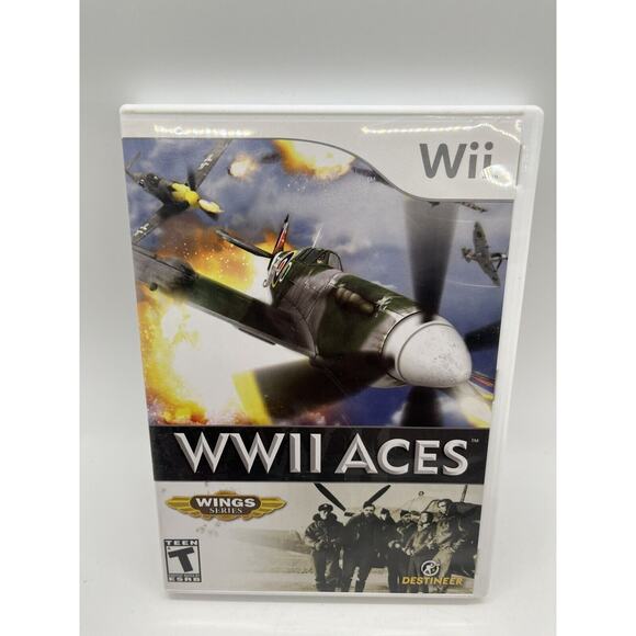 WWII Aces (Nintendo Wii, 2008) - Tested - Picture 1 of 5